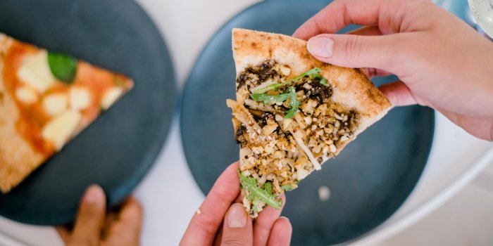 All-You-Can-Eat Pizza at Aviary Rooftop Bar