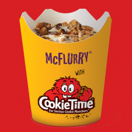 Macca's is giving us a taste of New Zealand with its new Cookie Time McFlurry