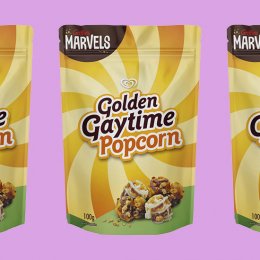 What's poppin'? Golden Gaytime popcorn, that's what