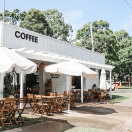 Sip coffee and eat crumpets at the dreamy new-look Next Door Espresso in Tweed Heads