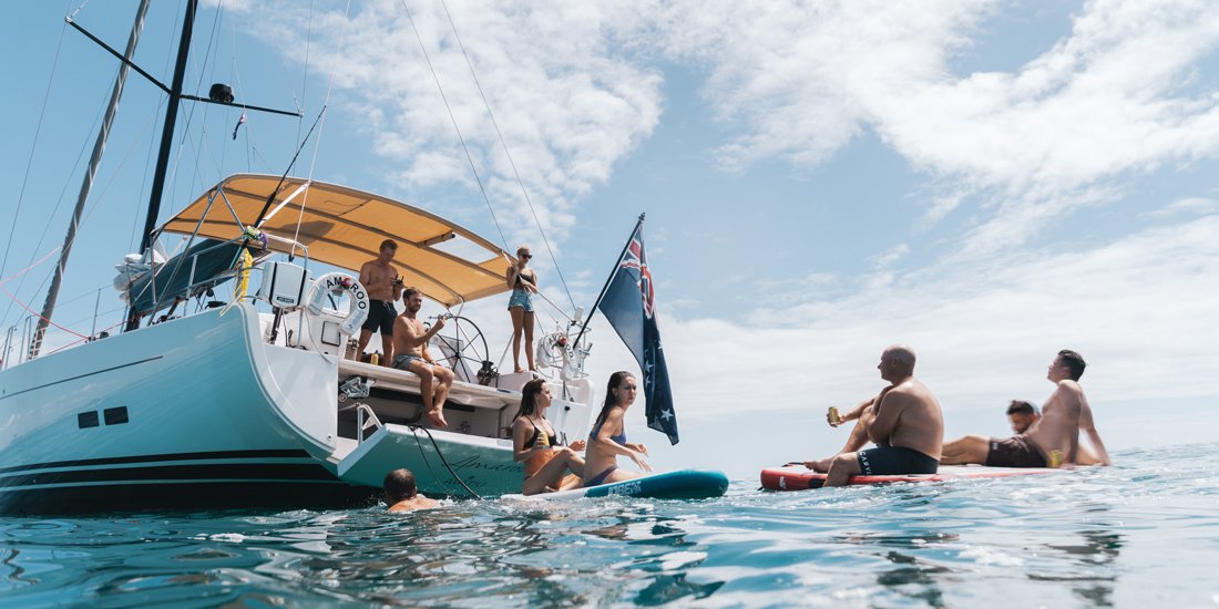 Sail away – all aboard Amaroo for a luxurious private charter