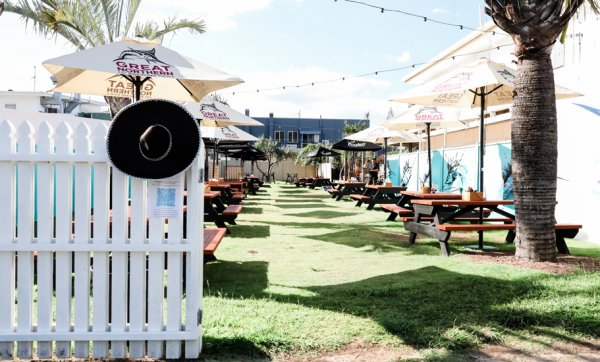 Say hola to Nobby Beach's newest Mexican-inspired beer garden Backyard Cantina