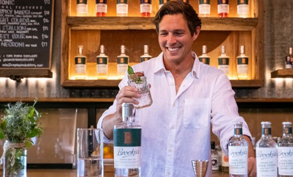 Bottoms up! Brookie's Gin has launched its ready-to-drink gin and tonic