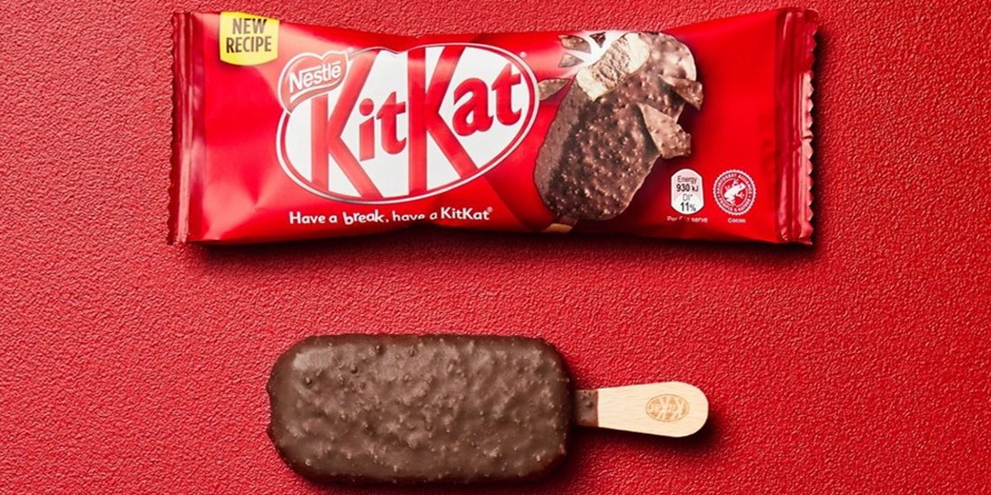 Have a break and take a bite out of the new KitKat ice-cream stick