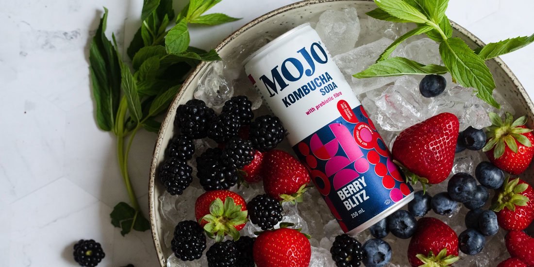 Give gratitude to your gut with MOJO's tasty new kombucha sodas