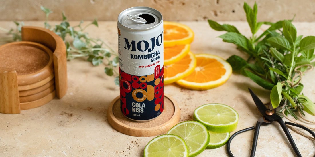 Give gratitude to your gut with MOJO's tasty new kombucha sodas