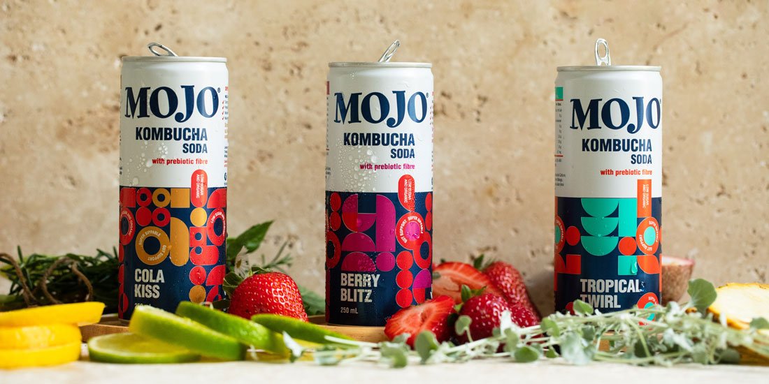 Give gratitude to your gut with MOJO's tasty new kombucha sodas