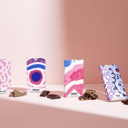 Hey Tiger has teamed up with artist Rachael Sarra for a tastebud-tempting Mother's Day chocolate collection