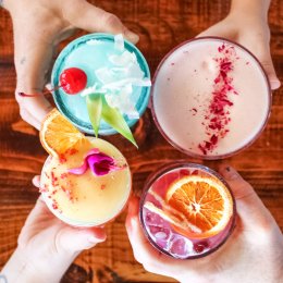 Take in the tropical vibes at Cabana Bar & Lounge's Tiki Thursdays