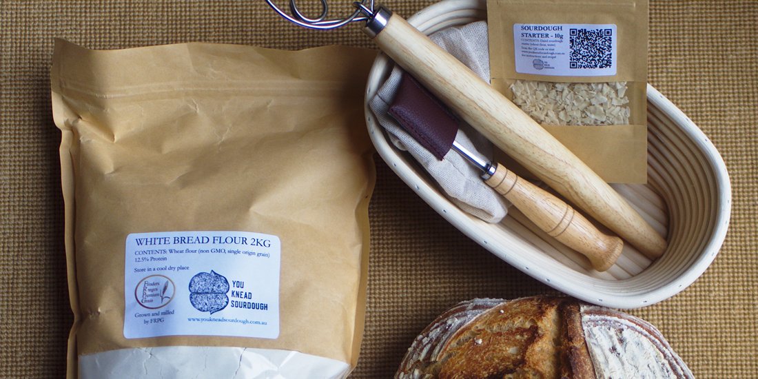 Master the art of sourdough with You Knead Sourdough's handy starter kits