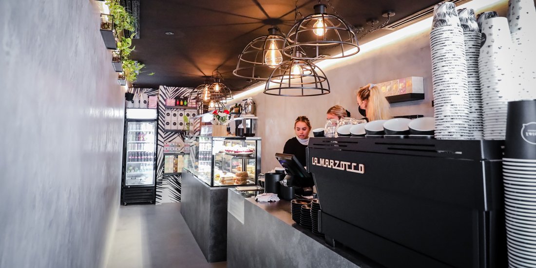 Get caffeinated at Paradise Point's brand-new coffee slinger Sweet Bambino