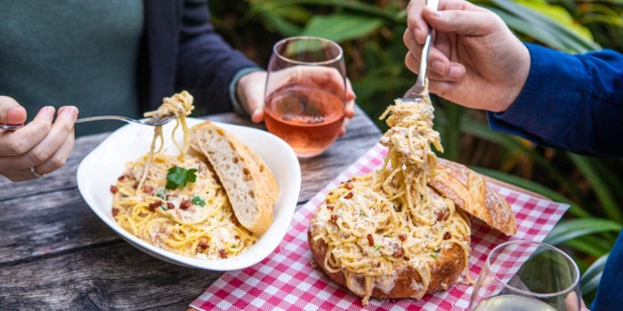 Vapiano's Carbonara Cob Loaf