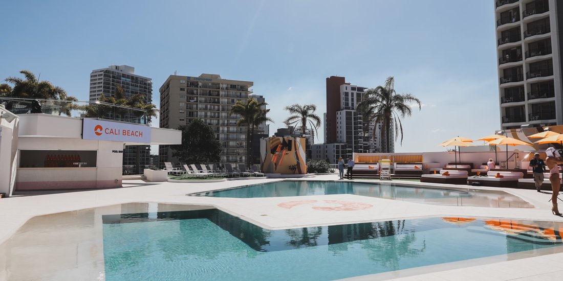 Luxe poolside precinct Cali Beach is set to open this weekend!