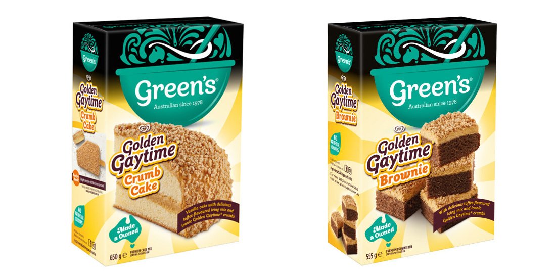 Crumbtastic! Green's has launched Golden Gaytime cake mix