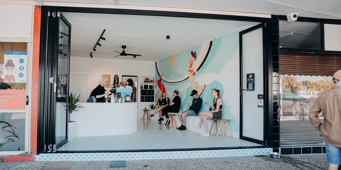 Sparrow Coffee Co flies into Nobby Beach to fill your morning with quality brews on the fly