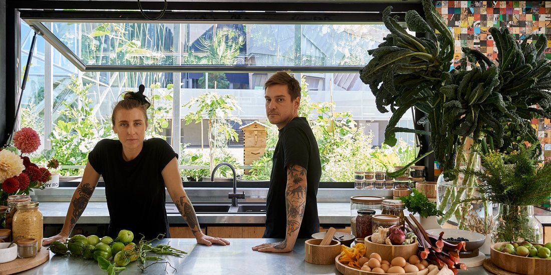 Renowned zero-waste chefs Matt Stone and Jo Barrett are joining the Harvest Newrybar team