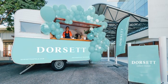 Dorsett Gold Coast Pop-Up Vintage Caravan