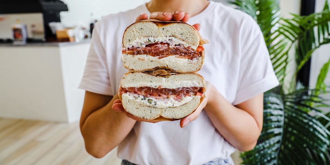 Sink your teeth into a loaded bagel from Broadbeach's new O Bagel