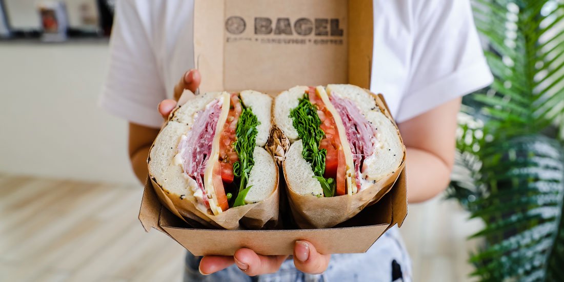 Sink your teeth into a loaded bagel from Broadbeach's new O Bagel