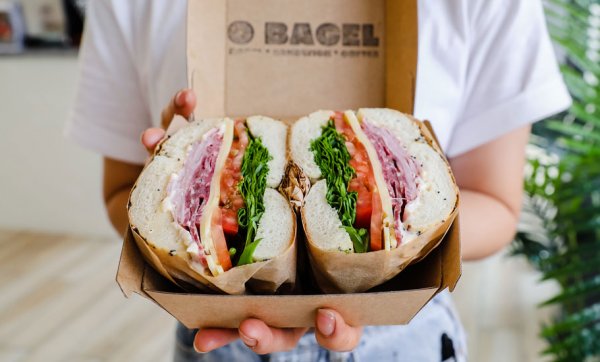 Sink your teeth into a loaded bagel from Broadbeach's new O Bagel