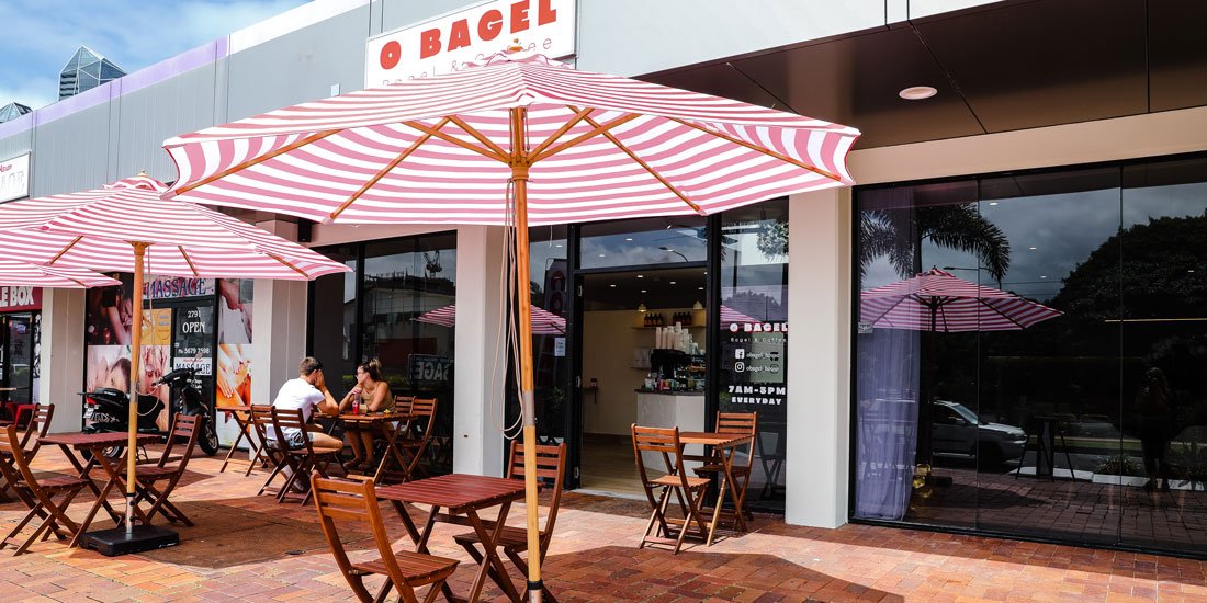 Sink your teeth into a loaded bagel from Broadbeach's new O Bagel