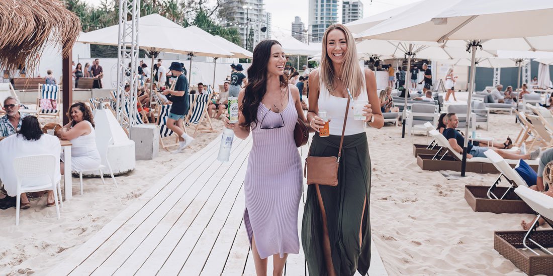 Brews with a view – get set for sips on the sand at the coast's brand-new Kurrawa Beach Club