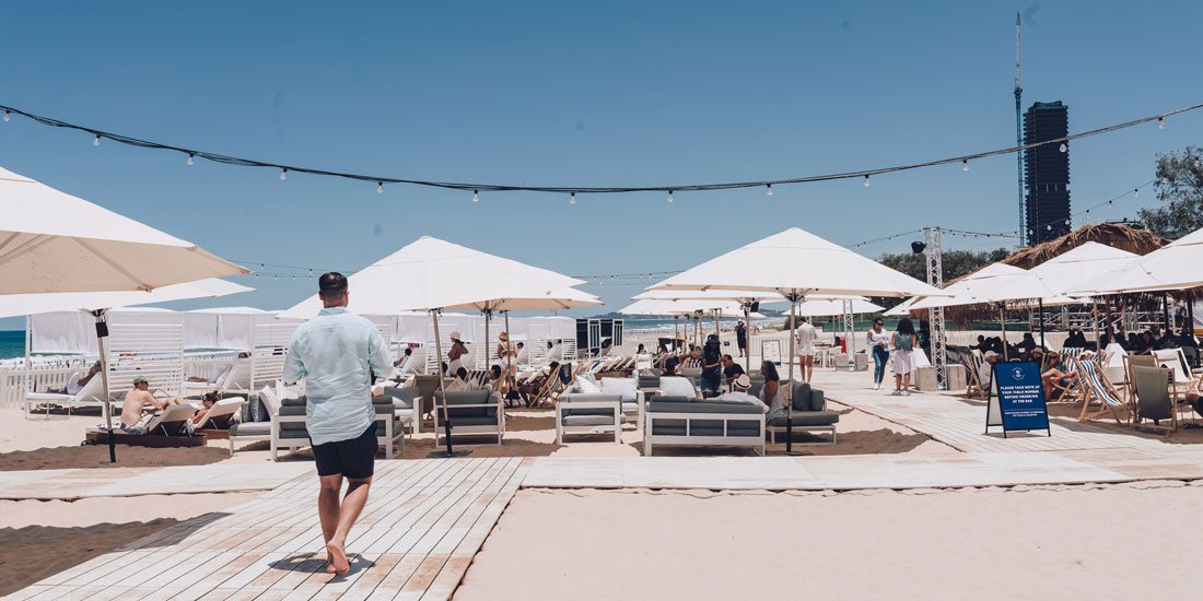 Brews with a view – get set for sips on the sand at the coast's brand-new Kurrawa Beach Club