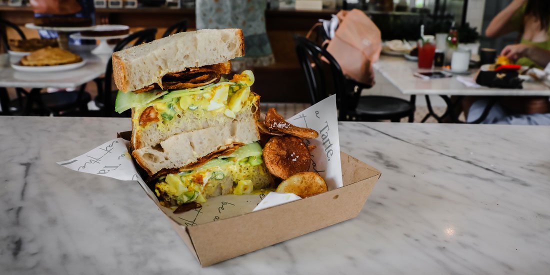 Tarte to-go – Burleigh's famed pastry emporium opens a takeaway window for bagels and brews