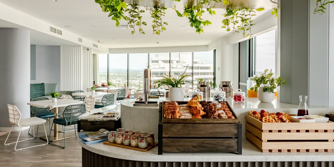 Buffet breakfast and sunset sips – elevate your staycay in Dorsett Gold Coast's stunning Executive Lounge