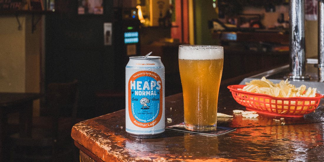 Get on the beers – Heaps Normal redefines the pot of gold with a zero-alcohol lager