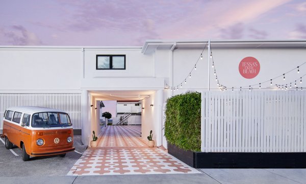 Tessa's on the Beach Hotel brings Palm Springs vibes to Bilinga beachfront