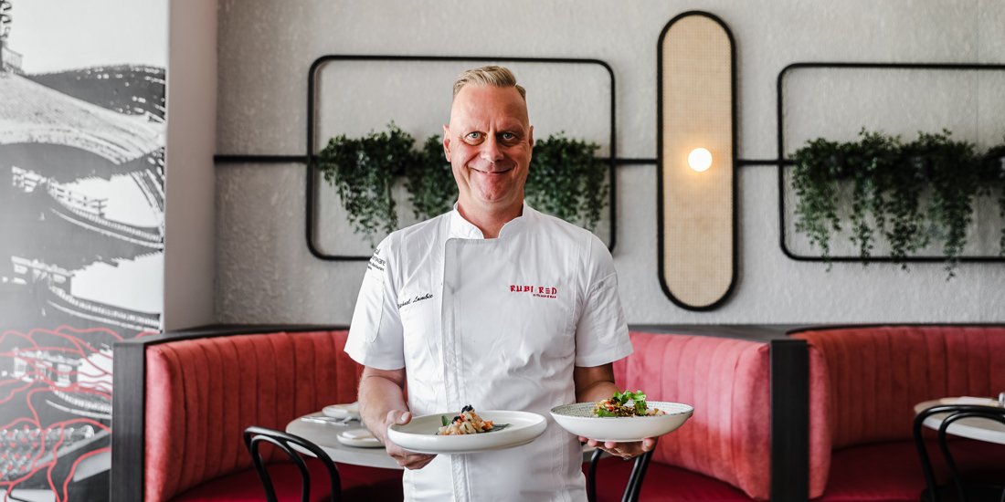 Award-winning chef Michael Lambie opens Rubi Red Kitchen & Bar in Nobby Beach