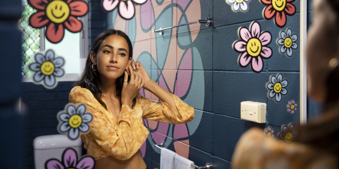 Dream in colour at the city's first pop-up Golden Ticket Motel