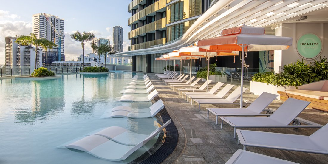 Sun-kissed sips and dips – the Gold Coast has welcomed Isoletto, a luxe new pool club