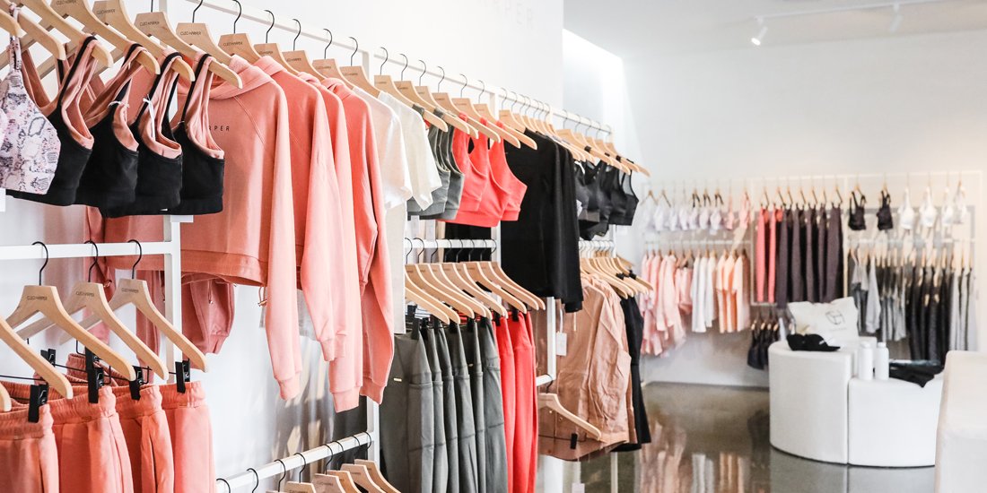 The Gold Coast's luxe activewear label Cleo Harper opens a boutique in Burleigh Heads