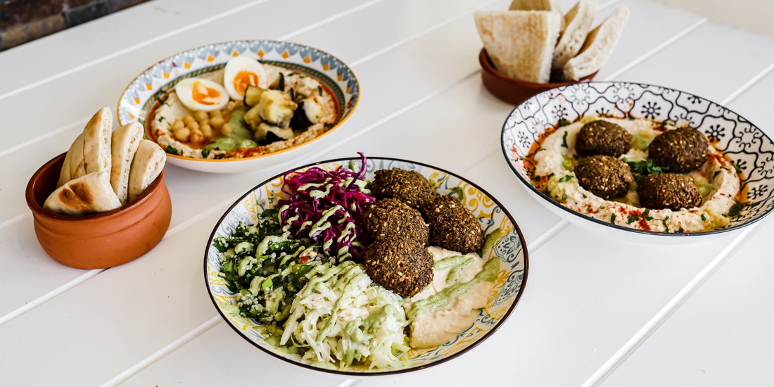 Falafels Vegetarian Kitchen brings a taste of the Middle East to Mermaid Waters