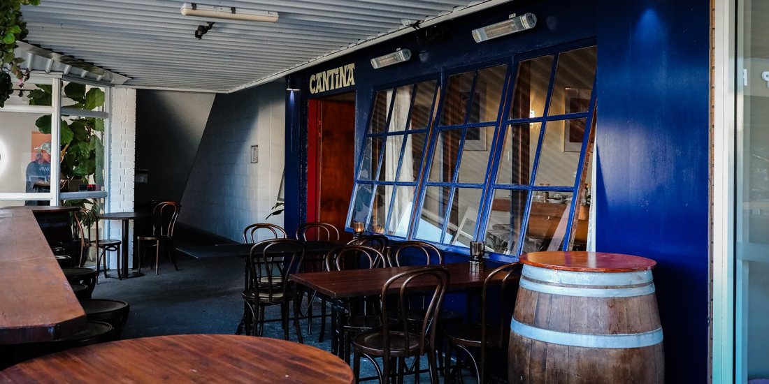 Munch on mortadella sandos and sip margaritas at Mermaid's newly opened Cantina