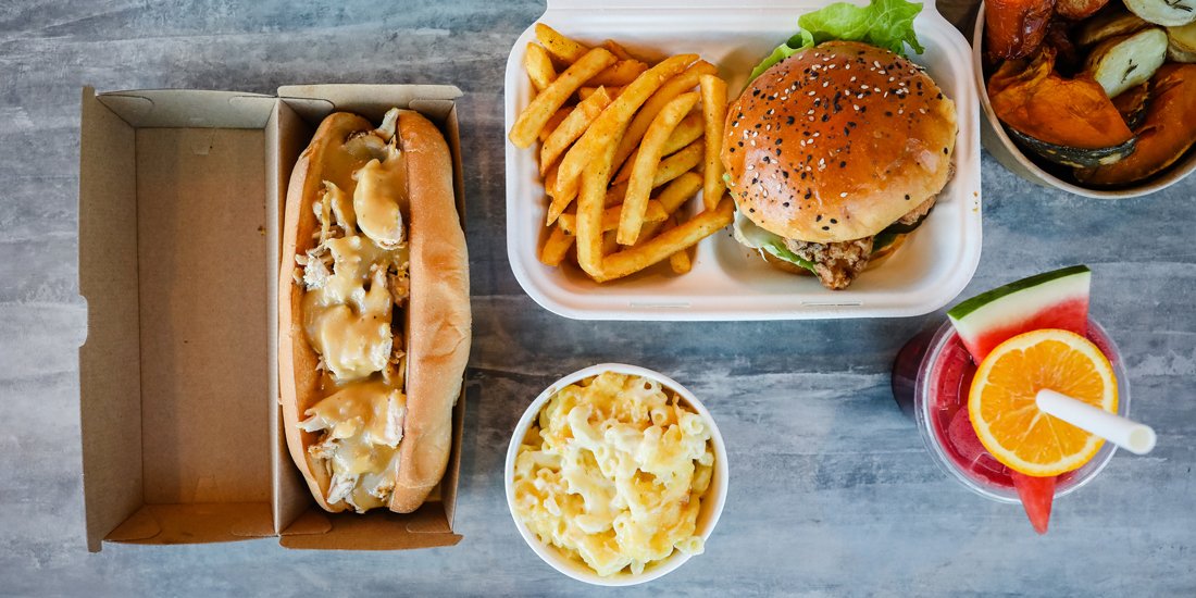 Wrap your mitts around a roast chicken roll from Varsity's new Dukes Chicken