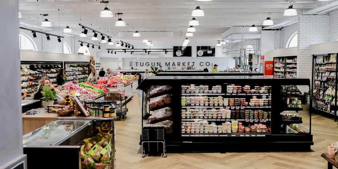 Tugun Market Co has had a glow-up to include a gourmet grocer, cafe, fromagerie and butcher