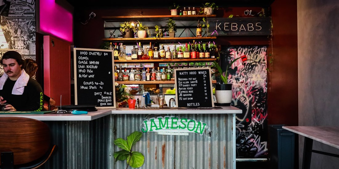Rally your crew and check out your new laid-back Palmy local, The Hood