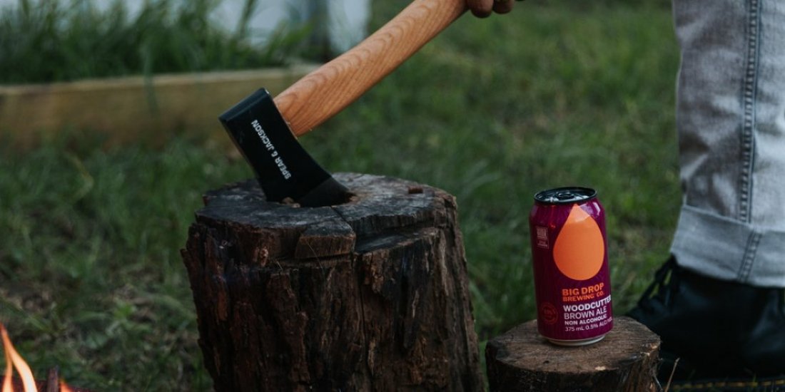 Big Drop Brewing Co. has released its limited-edition Woodcutter Brown Ale in time for Dry July