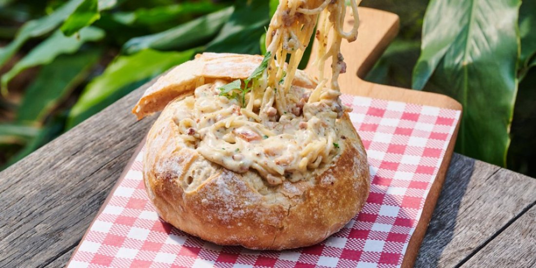 Cheese Louise! Vapiano's iconic carbonara cob loaf has returned