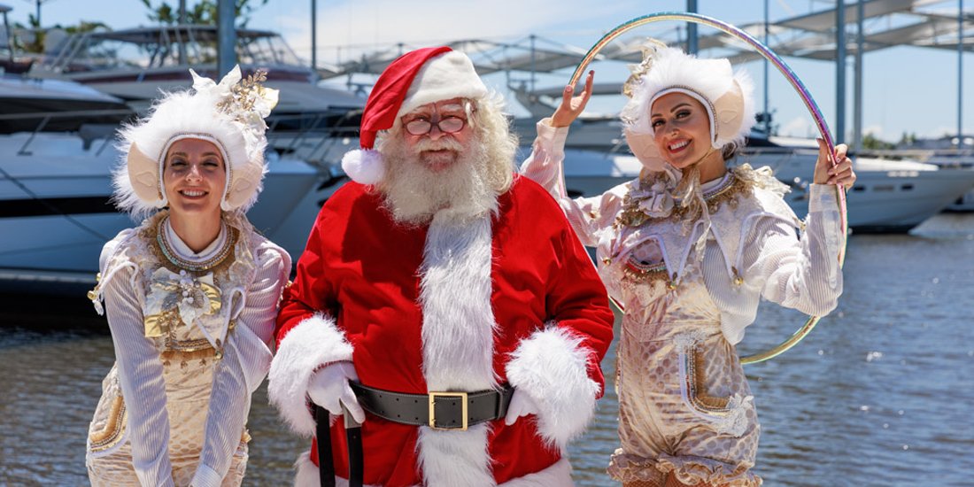 Step into a Christmas wonderland at Sanctuary Cove this December Gold