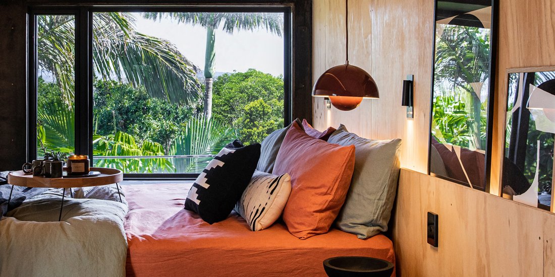 Glamping in the city – a collection of luxe cabins has opened at QT Gold Coast