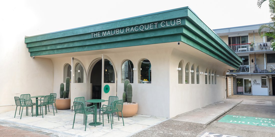 First look – get a glimpse inside Burleigh's highly anticipated new cocktail bar, The Malibu Racquet Club