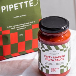 Stirred, not shaken – you can now get your hands on Saturday Night Pasta's dirty martini sauce