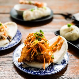 Devour dumplings and pork buns at Currumbin's Cranky Joe's Ugly Dumplings