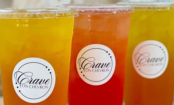 Quench your thirst at smoothie and tea bar Crave on Chevron