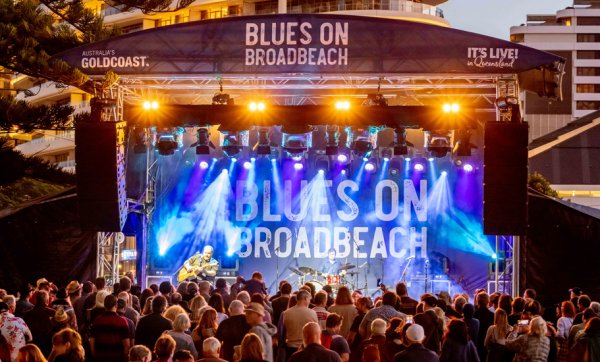 Soak up stellar sounds from more than 65 artists at this year's Blues on Broadbeach