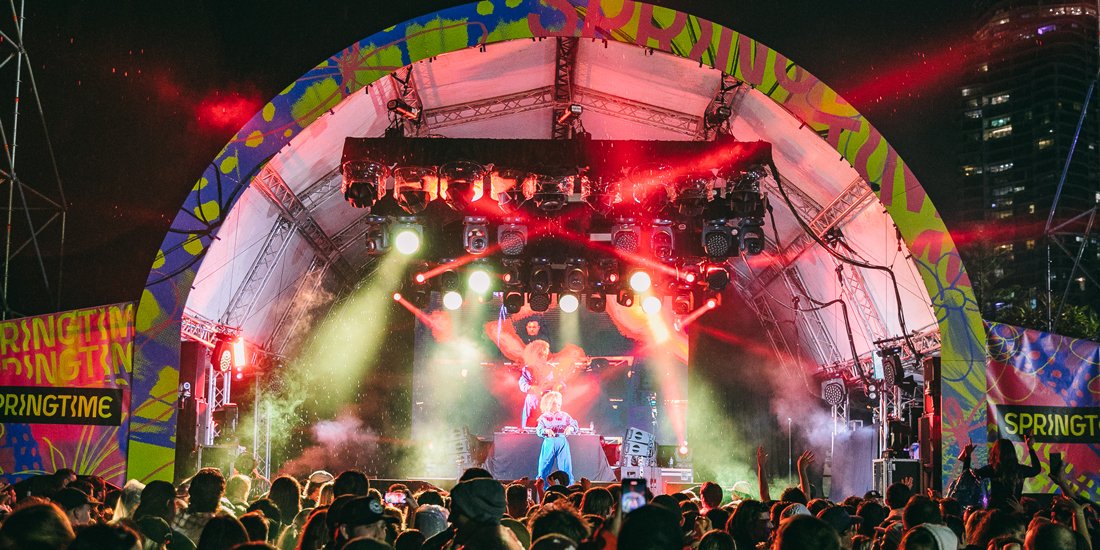 SPRINGTIME is returning to Surfers Paradise with BENEE, Matt Corby and Bag Raiders